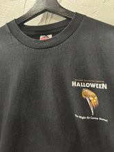 90s Halloween Michael Myers Mask Horror Movie Promo TShirt. XLarge