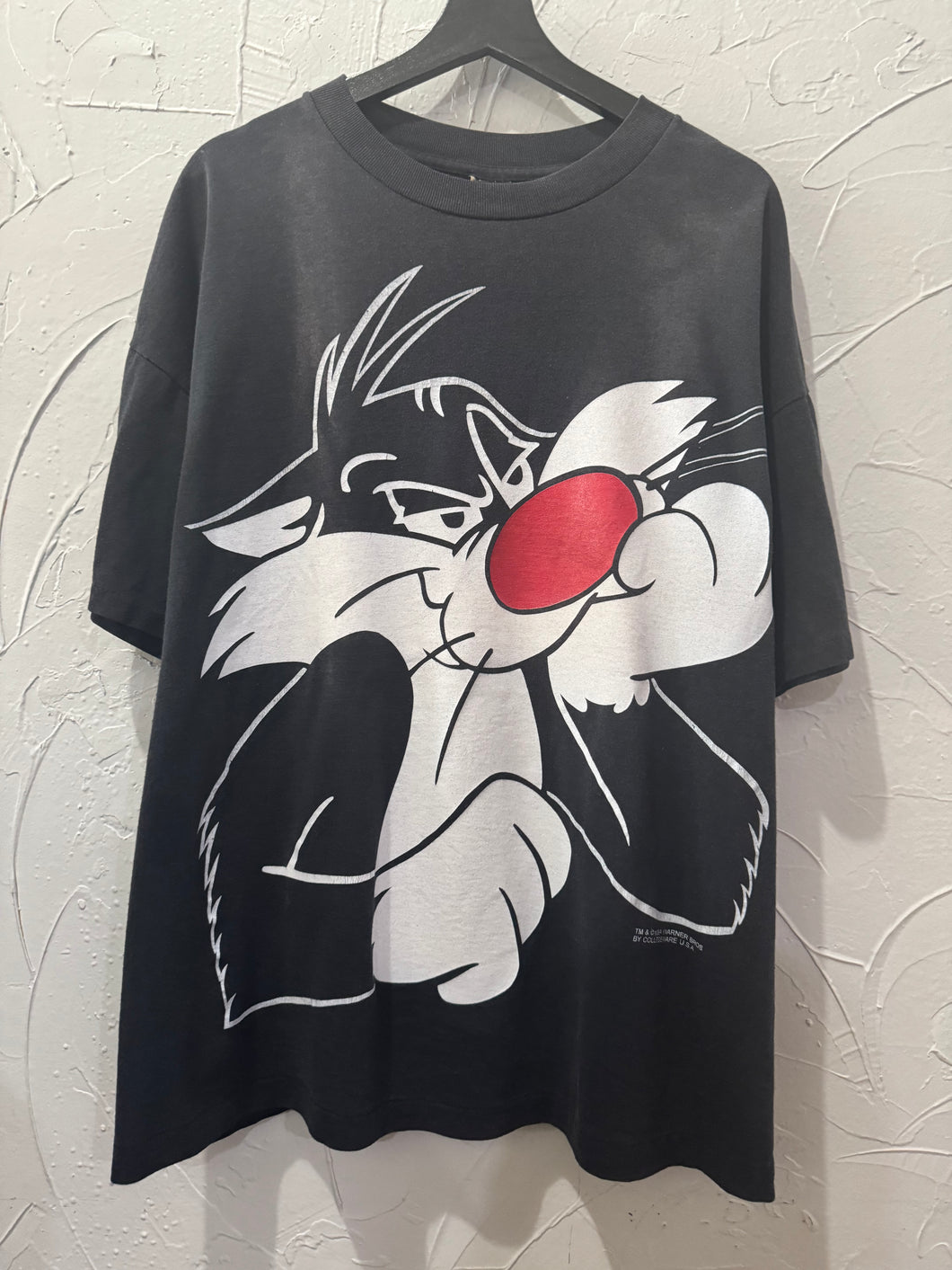 1994 Sylvester The Cat Cartoon TShirt. XXLarge