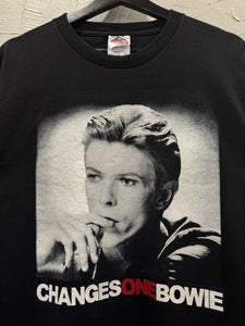 00s David Bowie Changes One TShirt. Large