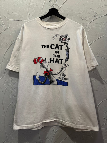 90s Dr Seuss Cat In The Hat TShirt. XLarge