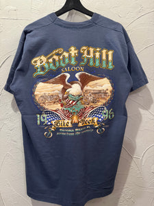 1996 Boothull Saloon Bike Week Pocket TShirt. XLarge