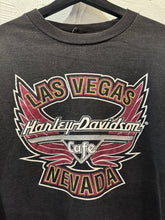 90s Harley Davidson Cafe Spellout Longsleeve. Large