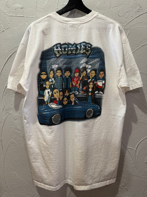 00s Homies Characters TShirt. XLarge