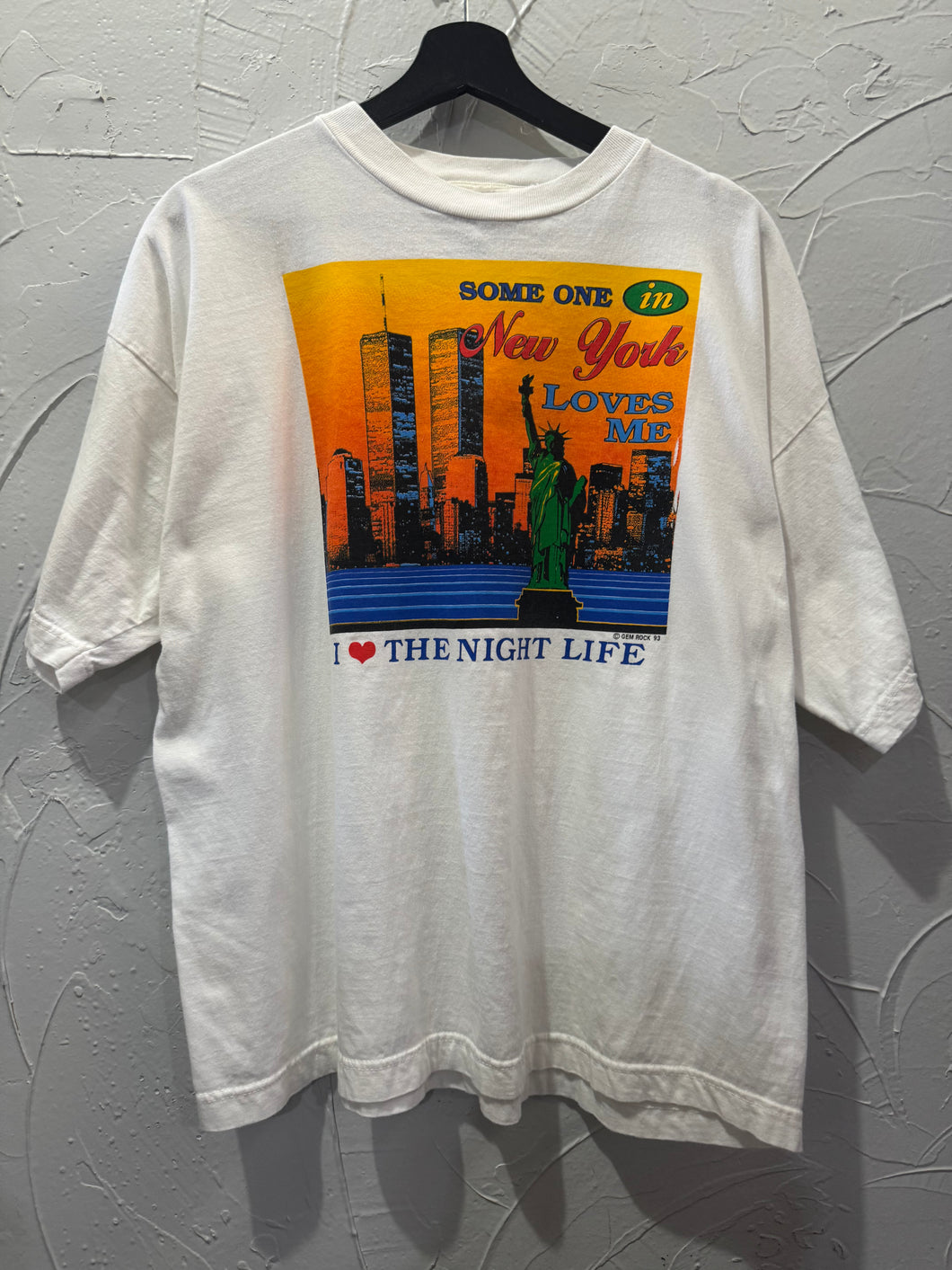 1993 Someone In New York Loves Me TShirt. Large