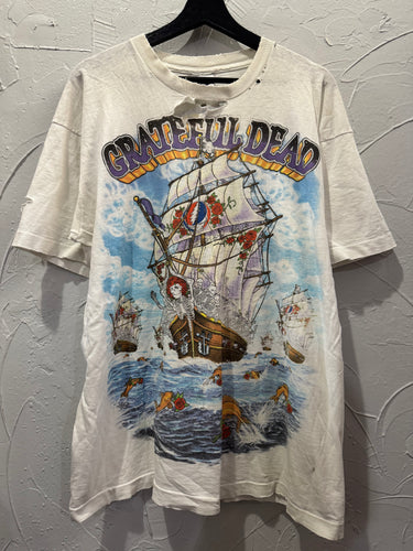 1994 Grateful Dead Ship Of Fools TShirt. XLarge