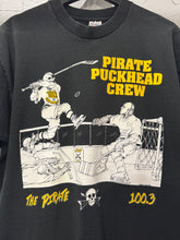 90s 100.3 Pirate Radio Puckhead Crew TShirt. XLarge