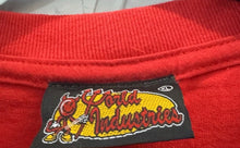 90s World Industries Flame Boy Machine Gun Skate TShirt. XLarge