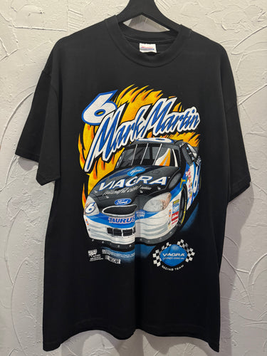 00s NASCAR Mark Martin Viagra Racing TShirt. XLarge