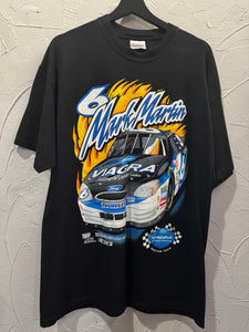 00s NASCAR Mark Martin Viagra Racing TShirt. XLarge