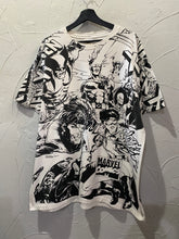 1993 Marvel X-Men Mega AOP TShirt. XLarge