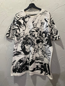 1993 Marvel X-Men Mega AOP TShirt. XLarge