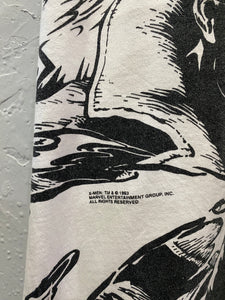 1993 Marvel X-Men Mega AOP TShirt. XLarge